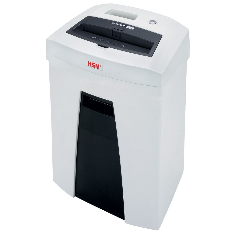 HSM SECURIO C16 7-Sheet Cross-Cut Shredder, White, HSM1902