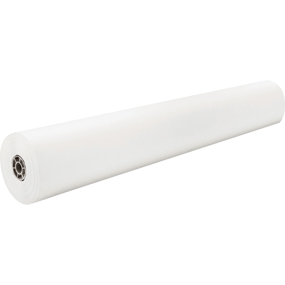 Pacon Rainbow Duo-Finish Kraft Paper Roll, 36in x 1000ft, White