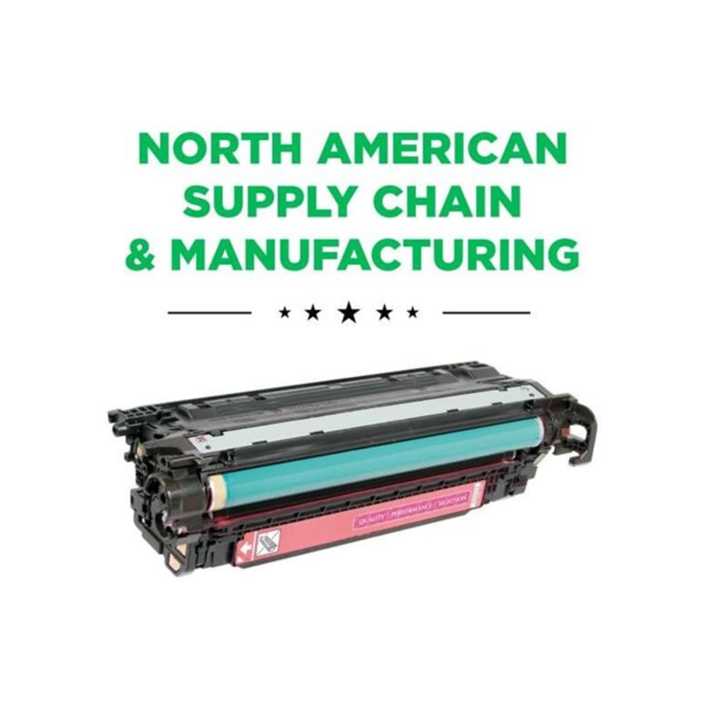 Clover Imaging Group Remanufactured Magenta Extra-High Yield Toner Cartridge Replacement For HP 504A, CE253A