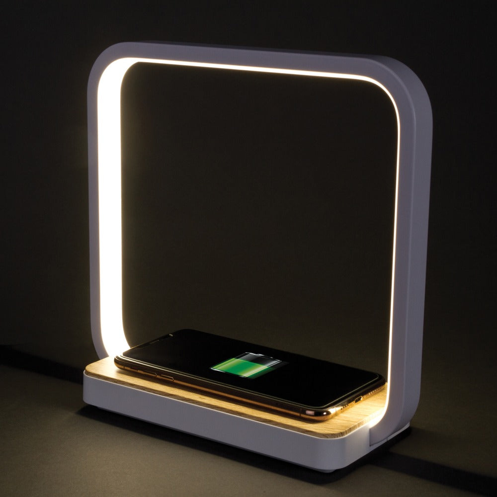 OttLite Wireless Charging Station With Night Light, 8-3/4inH