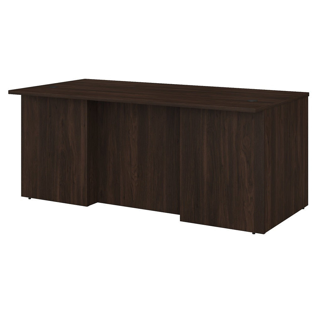 Bush Business Furniture Office 500 72inW Executive Computer Desk, Black Walnut, Standard Delivery