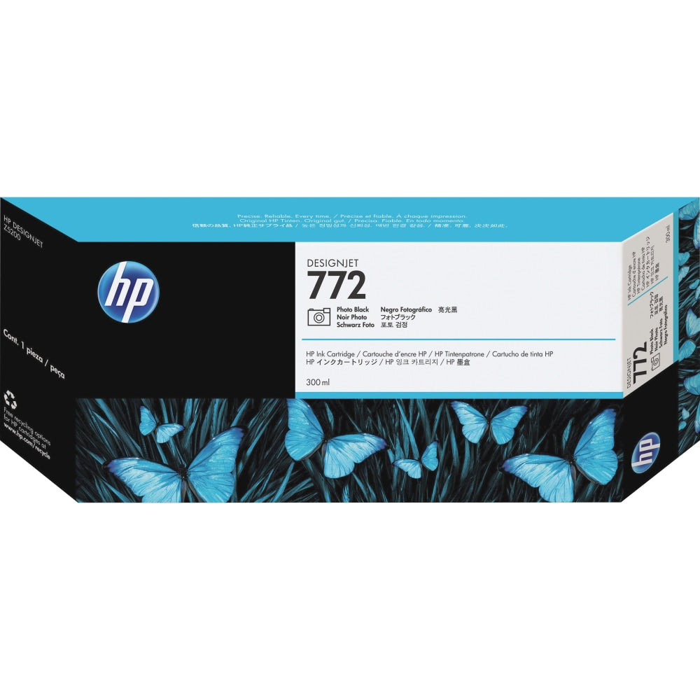 HP 772 Photo Black Ink Cartridge, CN633A