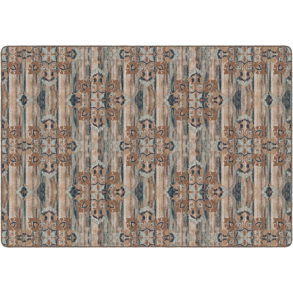 Flagship Carpets Franklin Rectangular Rug, 100in x 144in, Blue