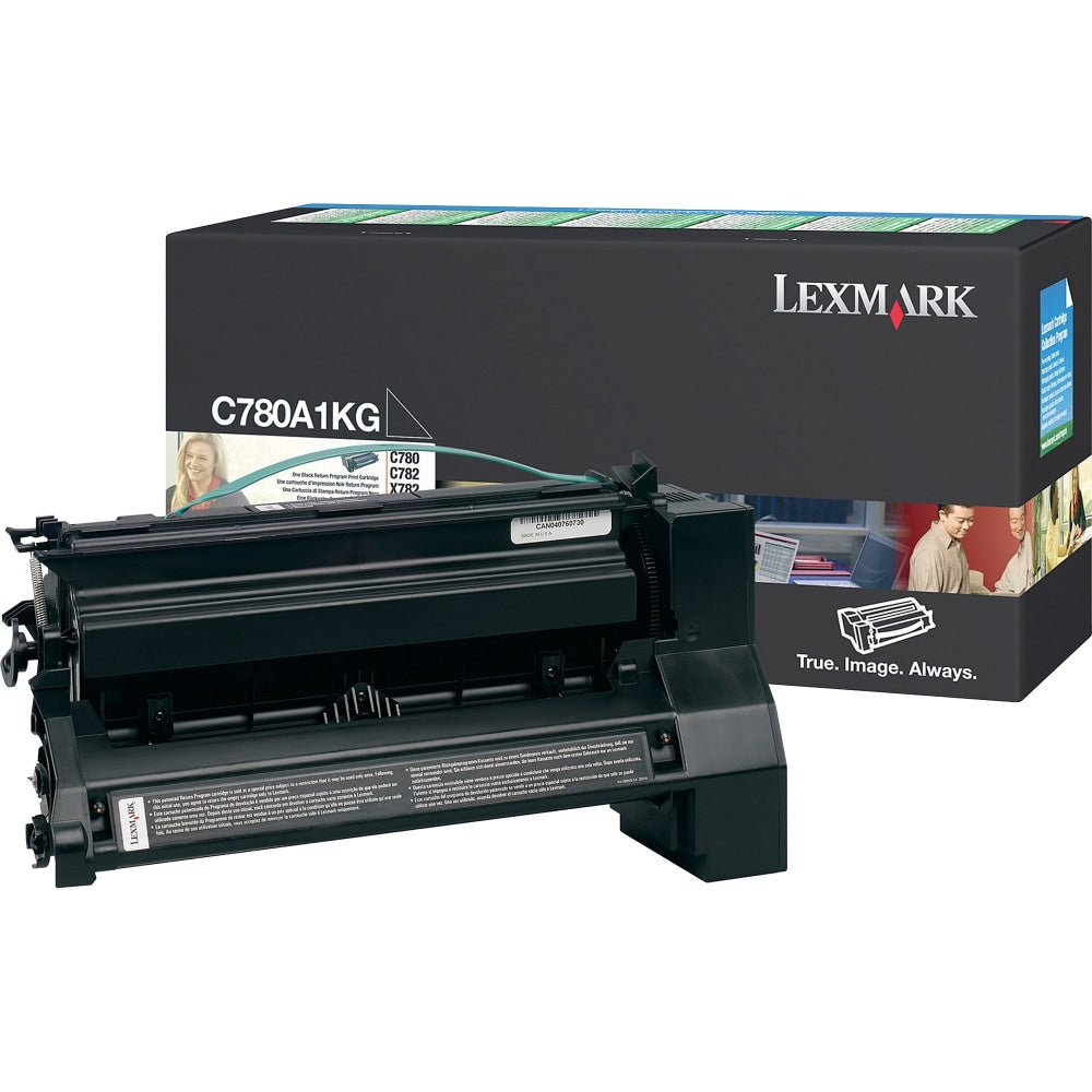 Lexmark C780A1KG Black Return Program Toner Cartridge