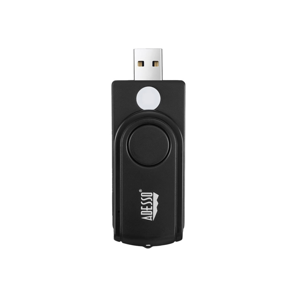 Adesso SCR-200 - SMART card reader - USB - TAA Compliant