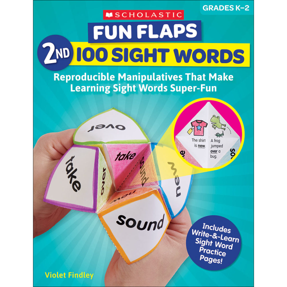 Scholastic Fun Flaps: 2nd 100 Sight Words, Grades K - 2