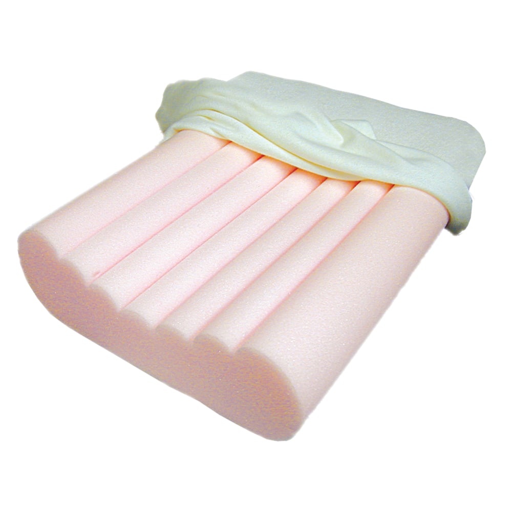 DMI Contour Memory Foam Pillow, 19inH x 12inW x 4 1/2inD, Cream