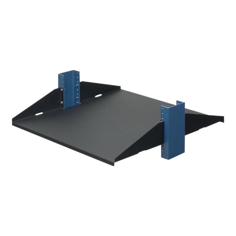 RackSolutions - Rack shelf - black - 2U - 19in