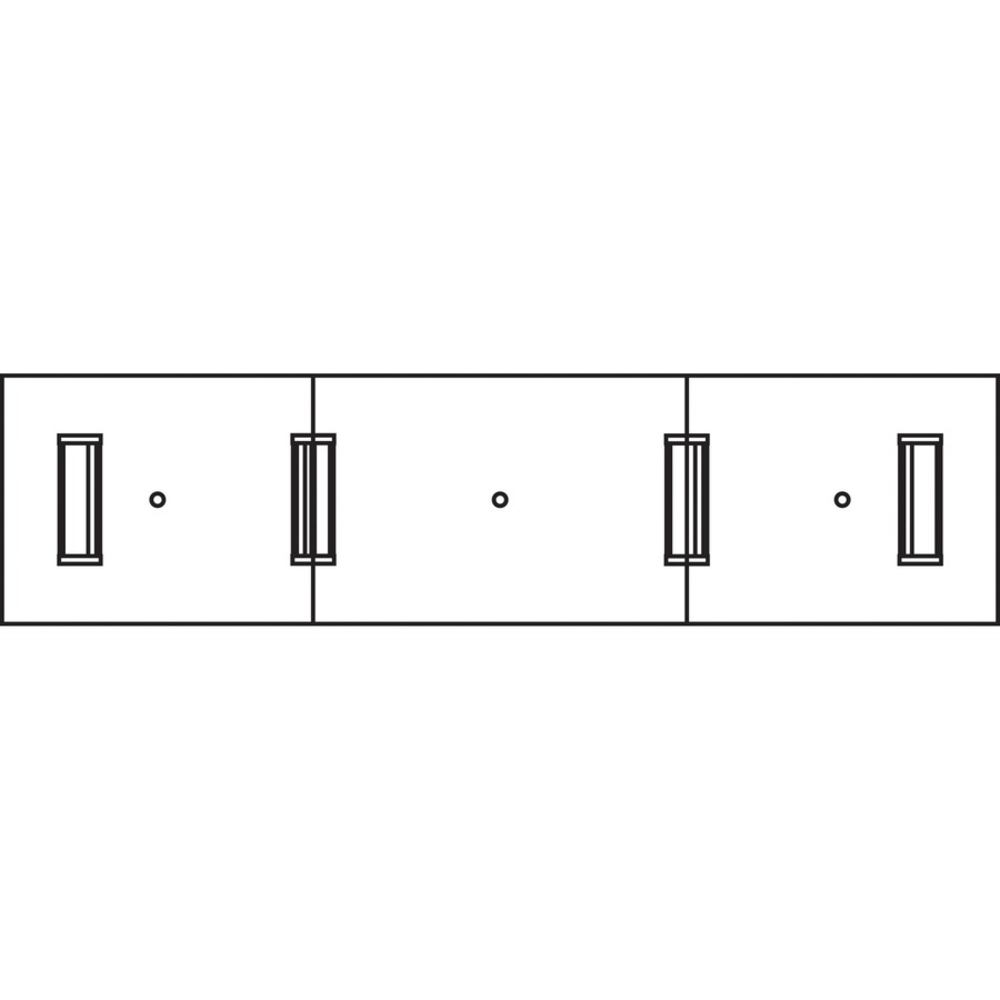 Lorell Prominence 2.0 Modular Table Base with Door - Espresso Base - 28in Height x 24in Width x 8in Depth - Assembly Required - 1 Each