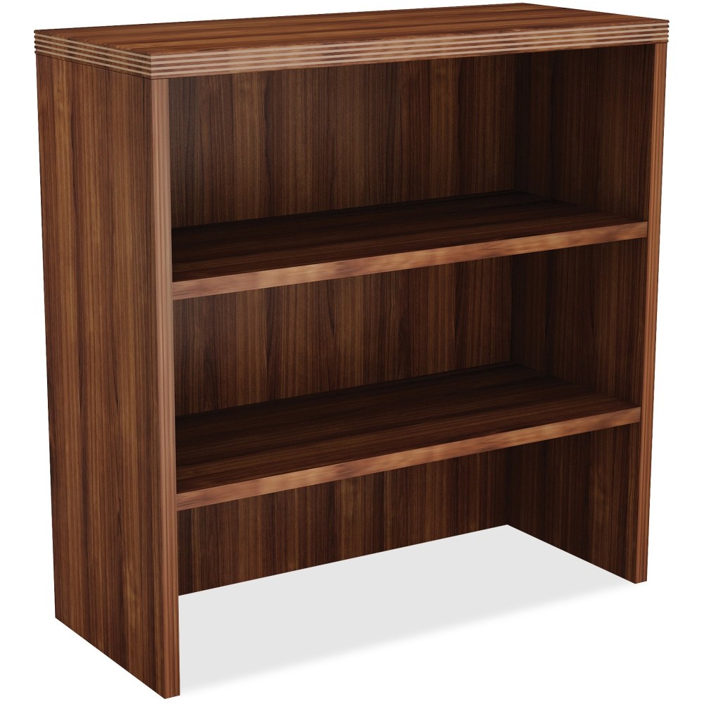 Lorell Chateau Stack-On Bookcase, Walnut