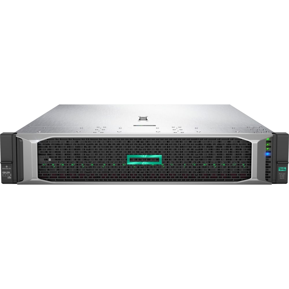 HPE ProLiant DL380 G10 2U Rack Server - 1 x Intel Xeon Bronze 3204 1.90 GHz - 16 GB RAM - Serial ATA/600 Controller - 2 Processor Support - DDR4 SDRAM - Up to 16 MB Graphic Card - Gigabit Ethernet - 8 x LFF Bay(s) - Hot Swappable Bays - 1 x 500 W