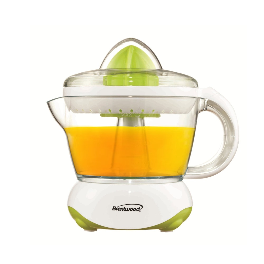 Brentwood Citrus Squeezer/Juicer, 24 Oz, White