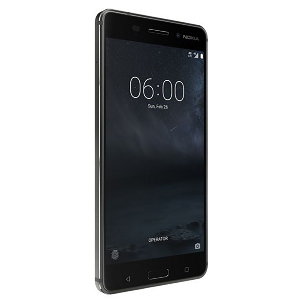 Nokia 6 TA-1025 Cell Phone, Black, PNN100292