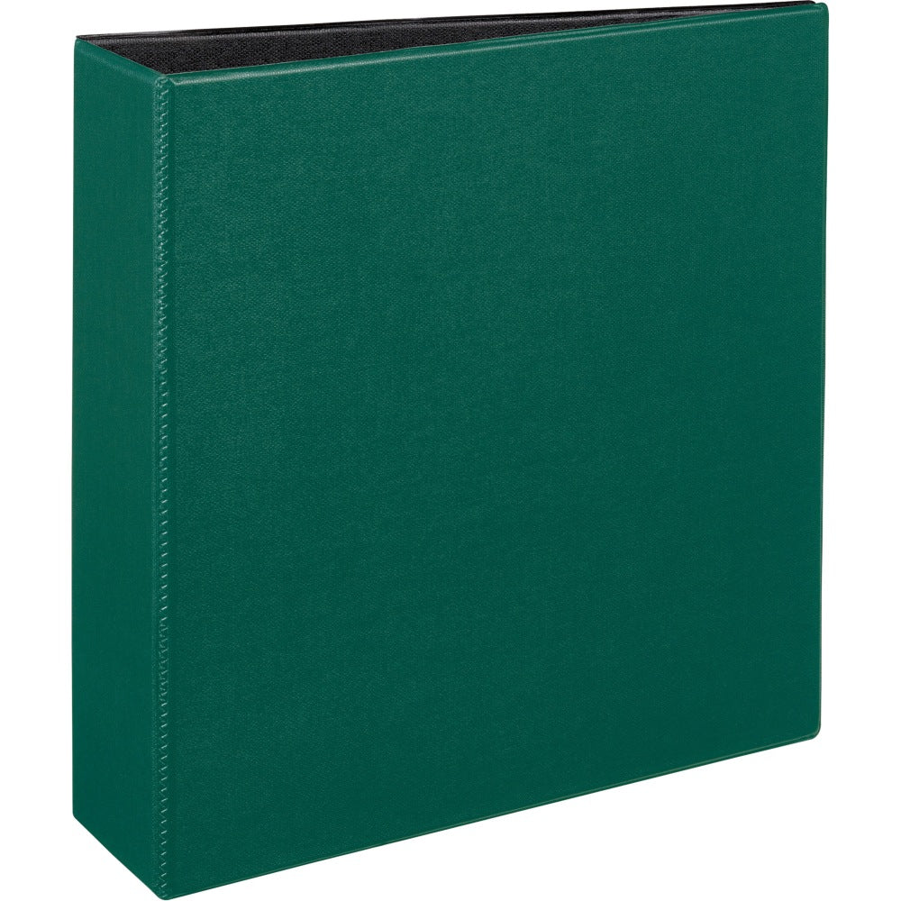 Avery Durable 3-Ring Binder With EZ-Turn Rings, 3in D-Rings, 39% Recycled, Green