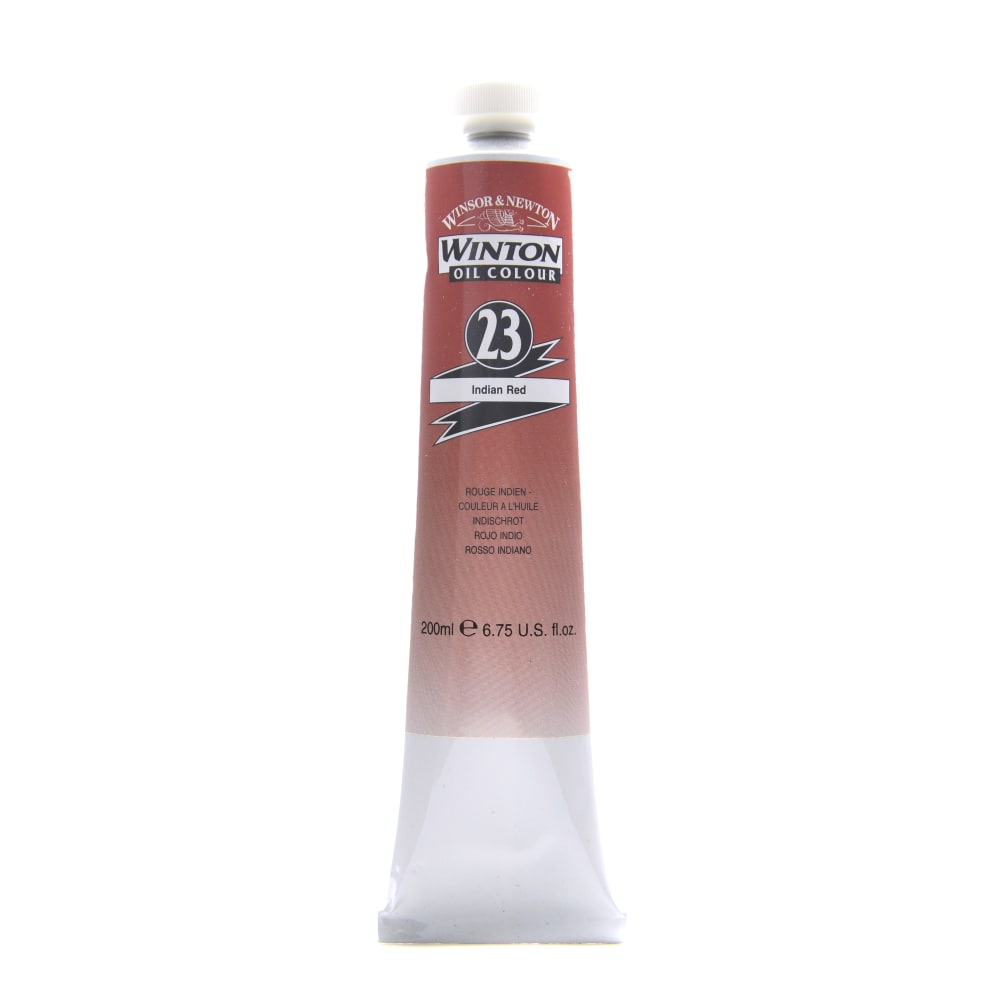 Winsor & Newton Winton Oil Colors, 200 mL, Indian Red, 23