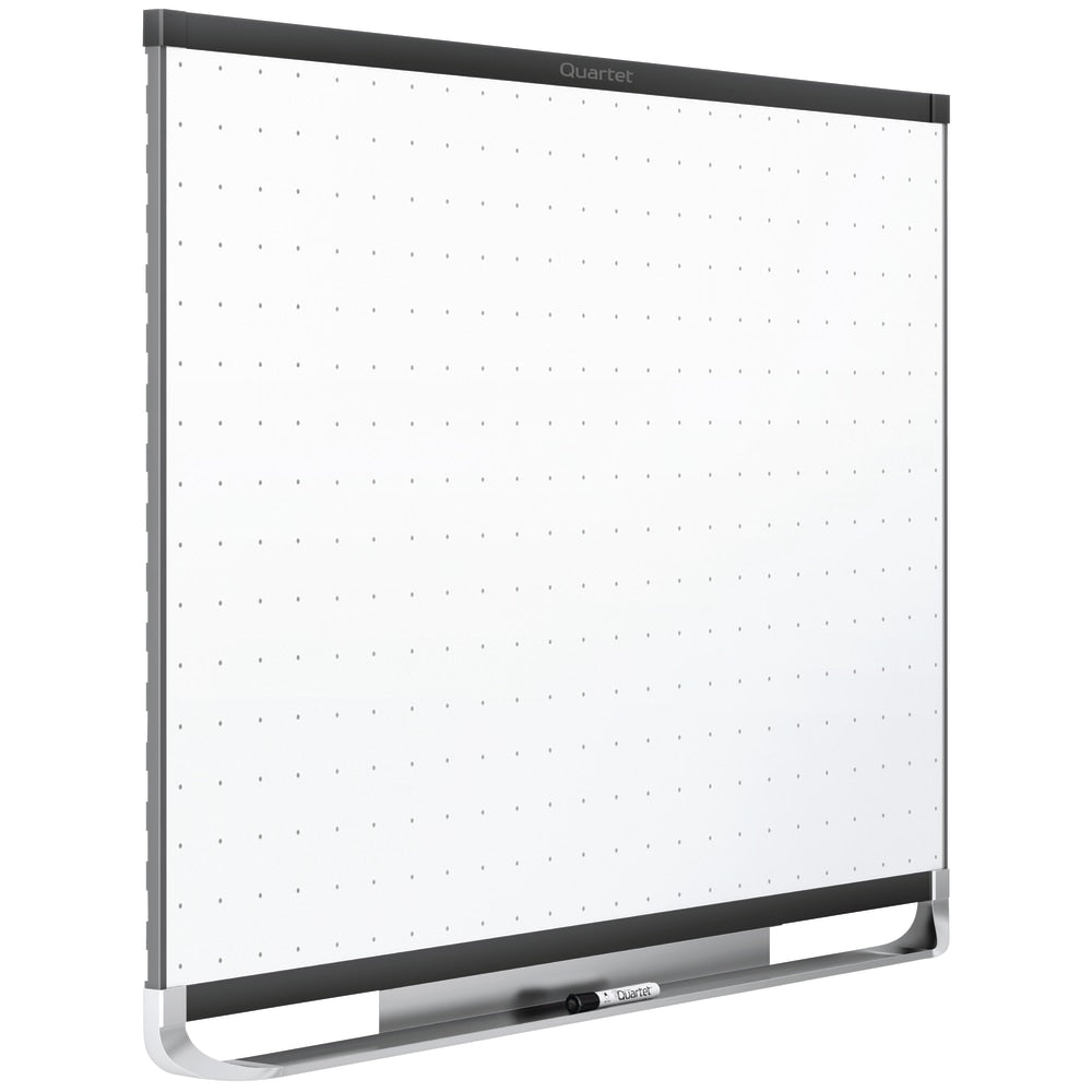 Quartet Prestige 2 Magnetic Total Erase Dry-Erase Whiteboard, 72in x 48in, Aluminum Frame With Black Finish