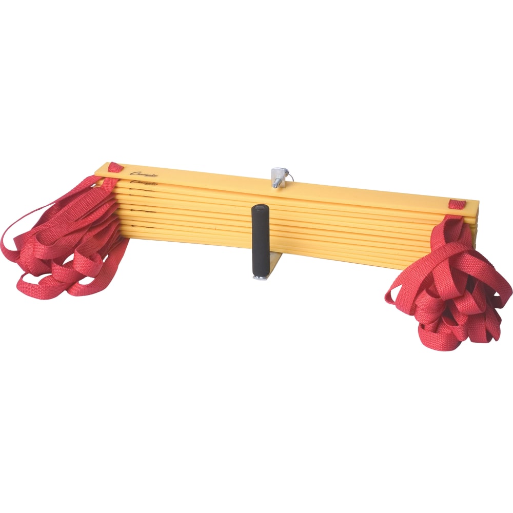 Champion Sports Economy Agility Ladder, 240inH x 20inW x 2inD, Red/Yellow