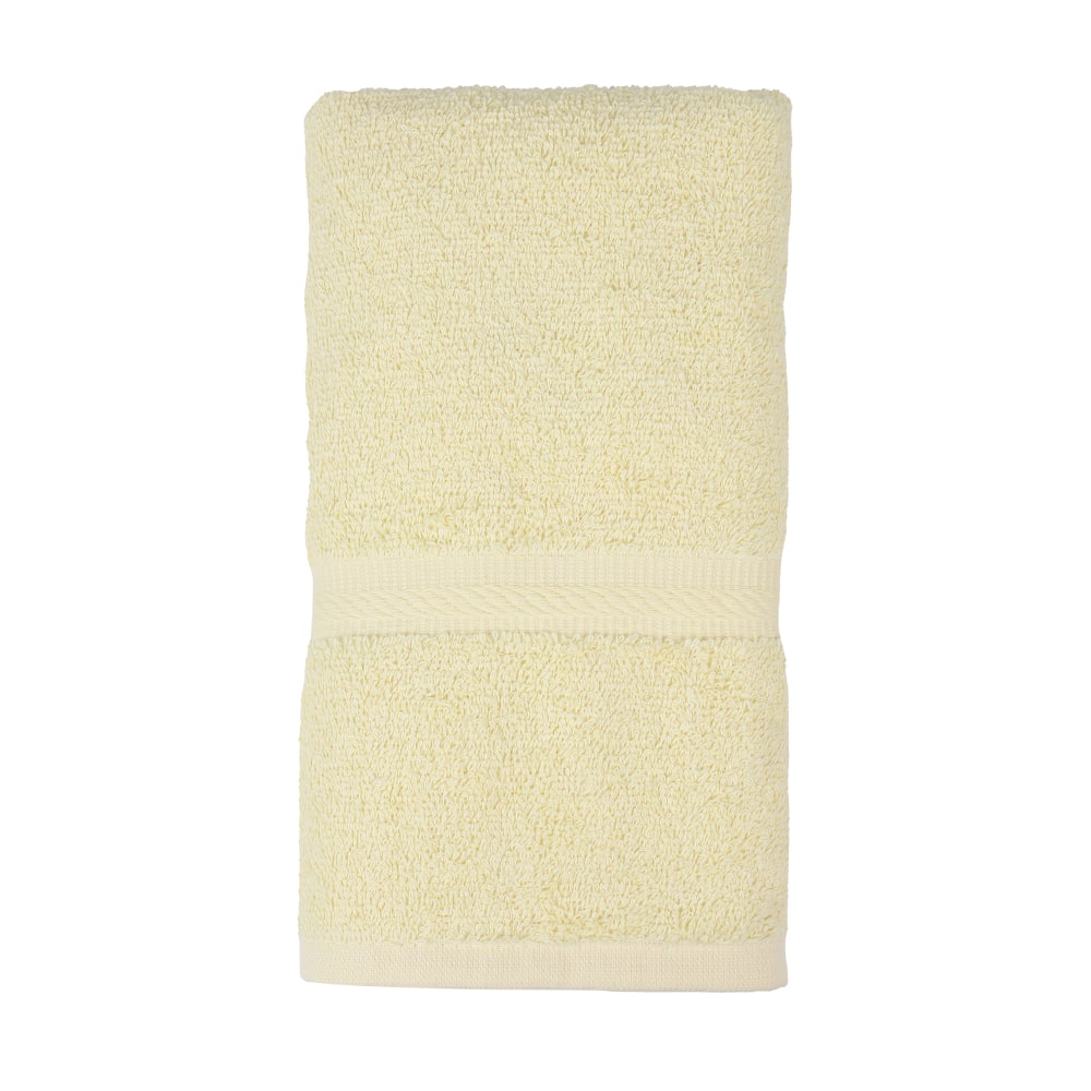 1888 Mills Premier Hand Towels, 16in x 30in, Lemon, Pack Of 120 Towels