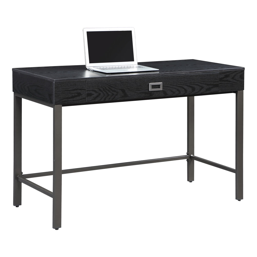 Realspace Brezio 47inW Computer Desk, Black