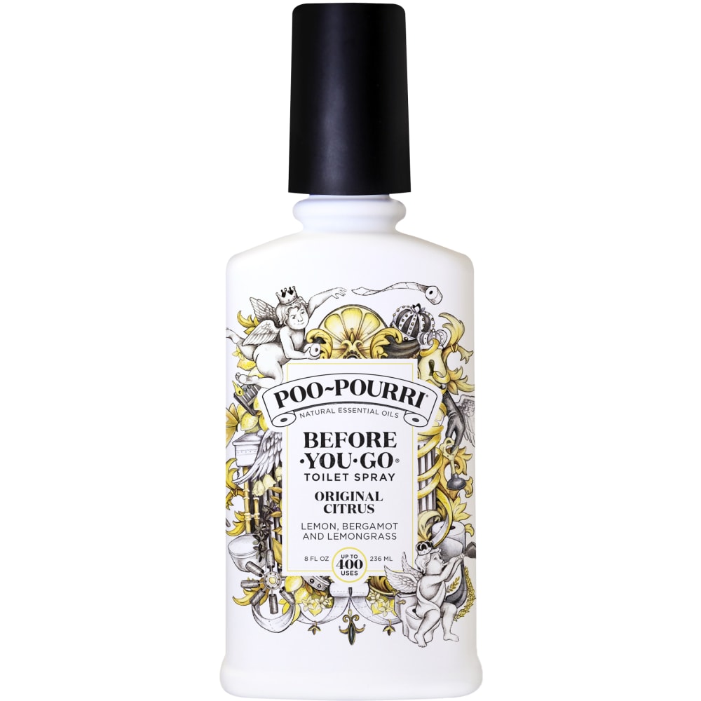 Poo-Pourri Before You Go Toilet Spray, 8 Oz, Citrus, Pack Of 6 Bottles