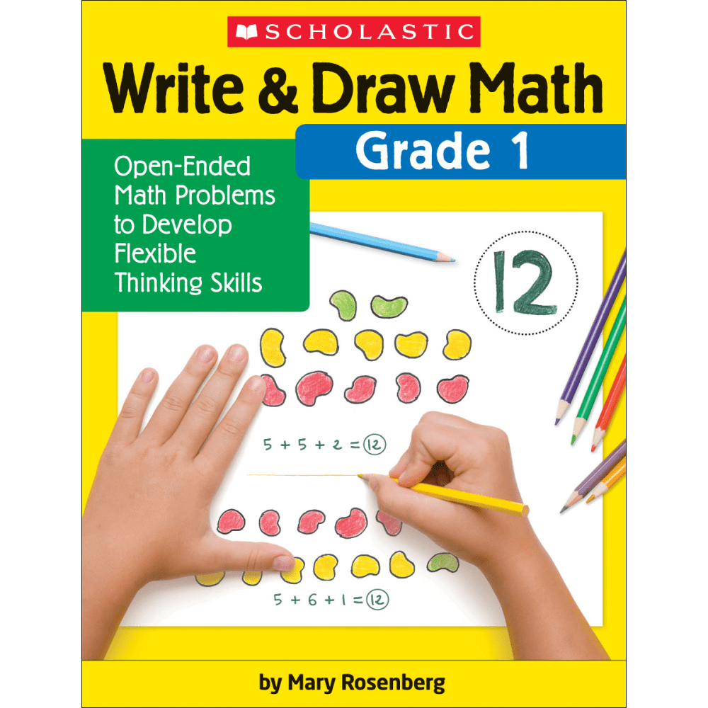 Scholastic Write & Draw Math: Grade 1