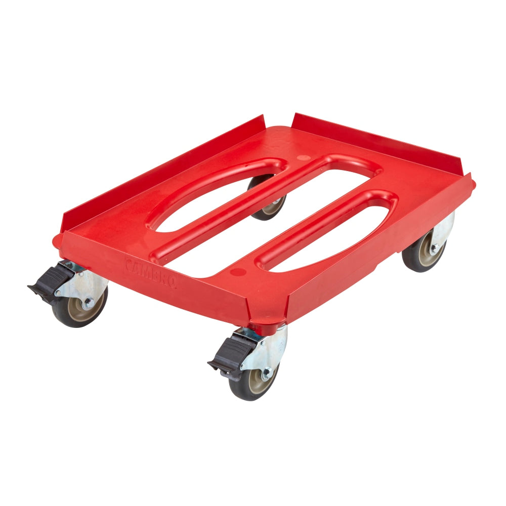 Cambro Cam GoBox Camdolly ABS Small Compact Dolly, 7-5/16inH x 17-7/16inW x 24-15/16inD, Red