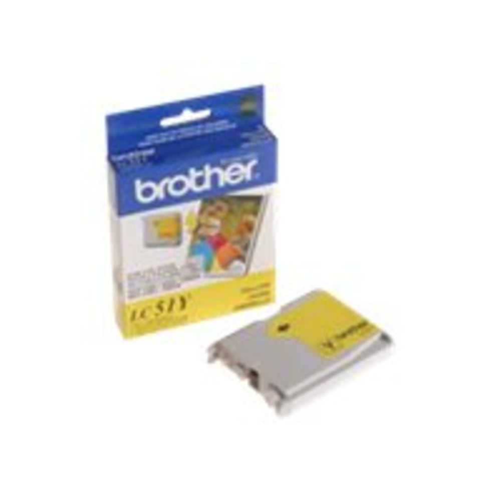 Brother LC51 Yellow Ink Cartridge, LC51Y