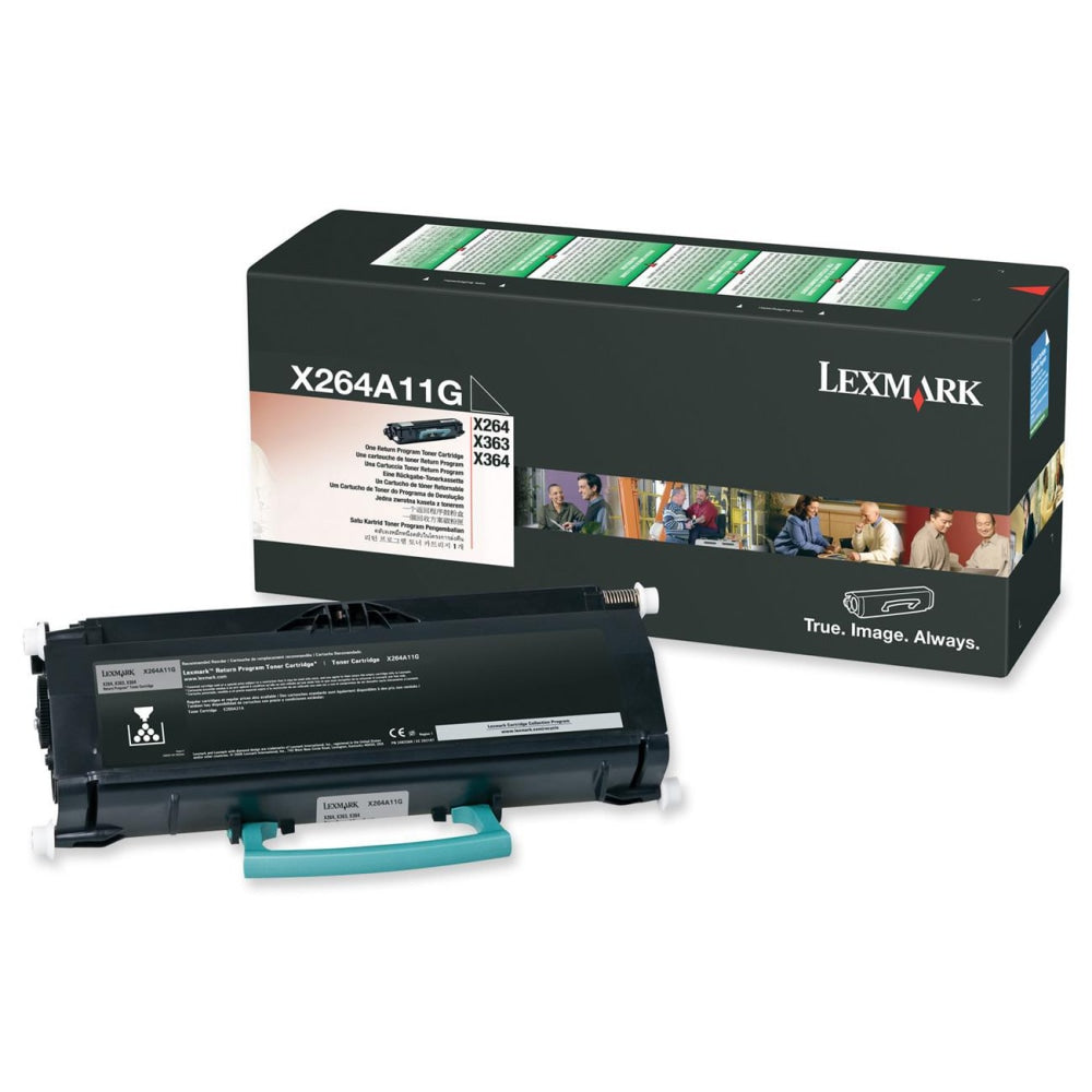 Lexmark X463A11G Black Return Program Toner Cartridge