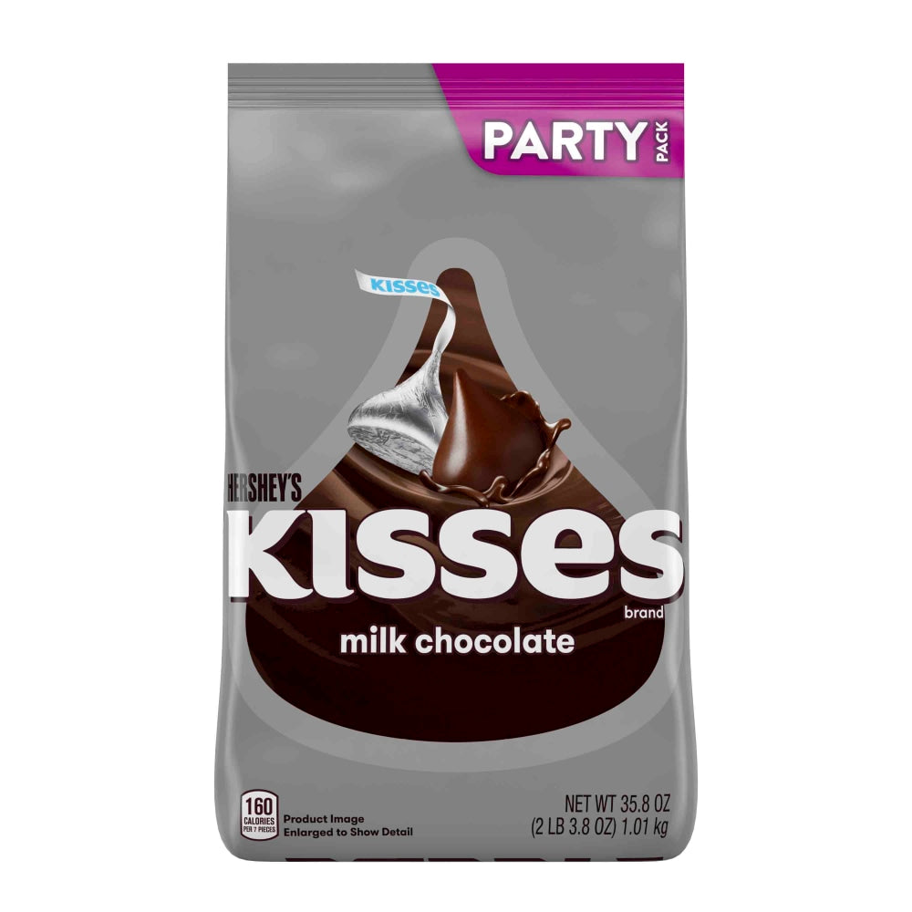 Hersheys Kisses Milk Chocolate Candy, 35.8 Oz Bag