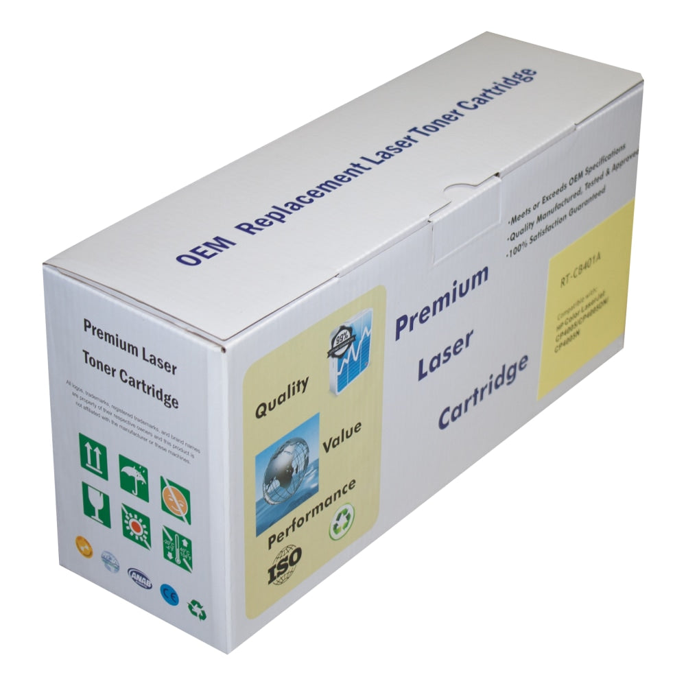 M&A Global Remanufactured Cyan Toner Cartridge Replacement For HP 642A, CB401A, CB401A-CMA