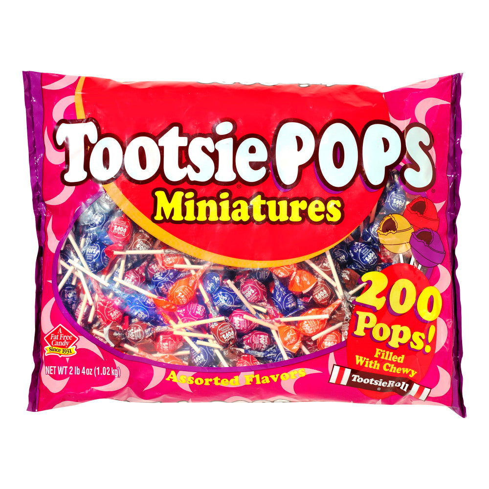 Tootsie Pops Miniatures, 36 Oz. Bag