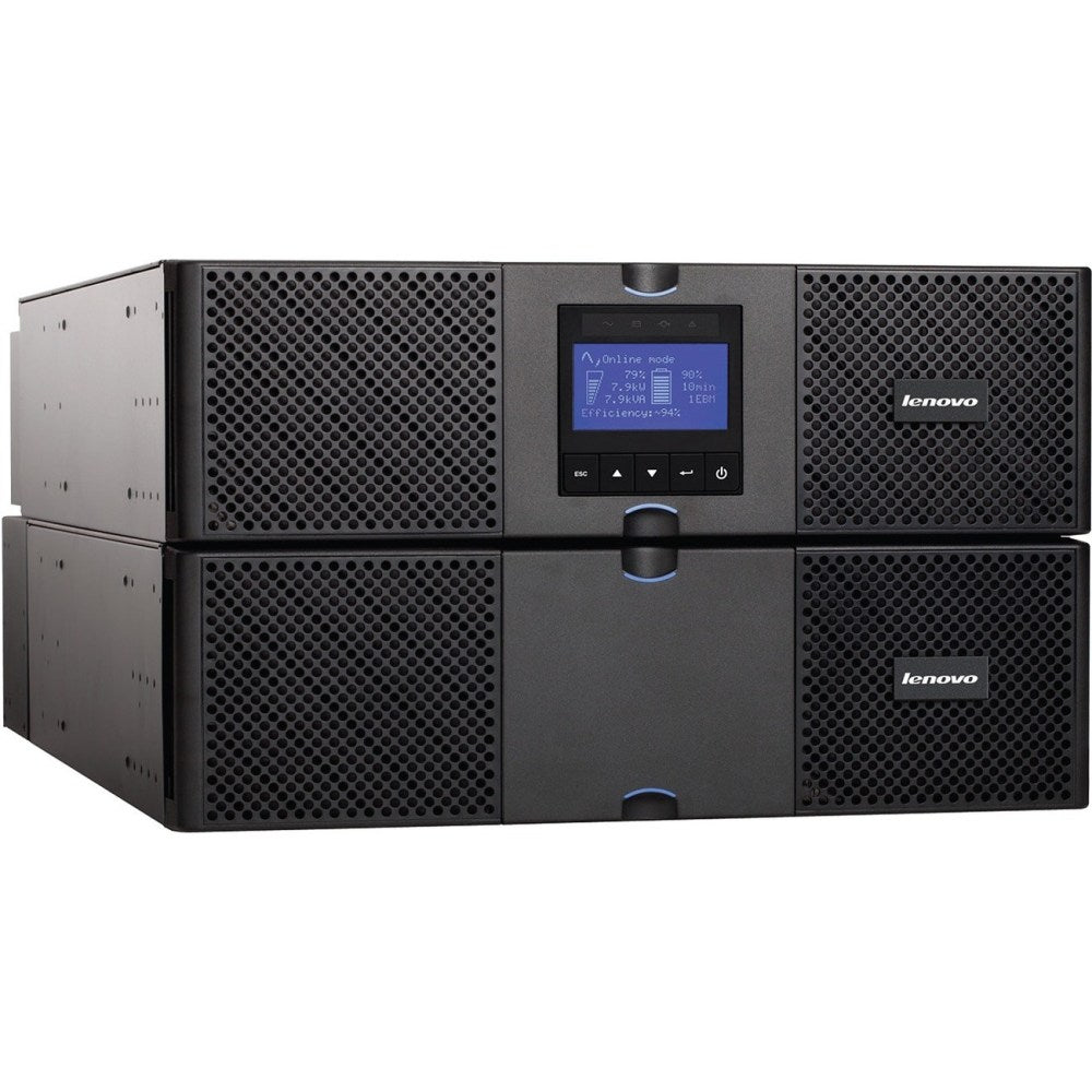 Lenovo RT5kVA 3U Rack or Tower UPS (200-240VAC) - 3U Rack/Tower - 230 V AC Input - 200 V AC, 208 V AC, 220 V AC, 230 V AC, 240 V AC Output - 2 x IEC 60320 C19, 8 x IEC 60320 C13