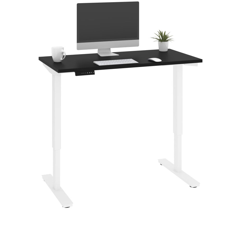 Bestar Viva Electric 48inW Standing Desk, Black