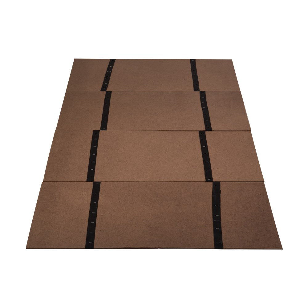 DMI Folding Bed Board, 3/4inH x 30inW x 60inD, Brown