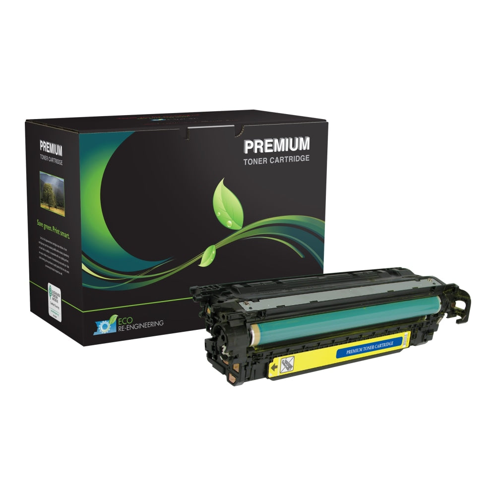 MSE Remanufactured Yellow Toner Cartridge Replacement For HP 504A, CE252A