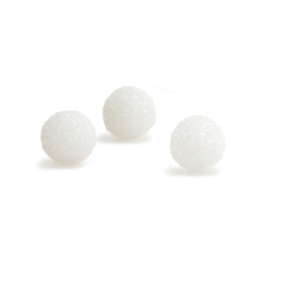 Hygloss Craft Foam Balls, 1 Inch, White, Pack Of 100