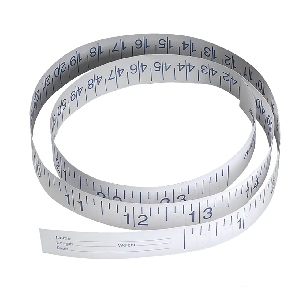 Medline Paper Measuring Tapes, 72in, White, Case Of 500