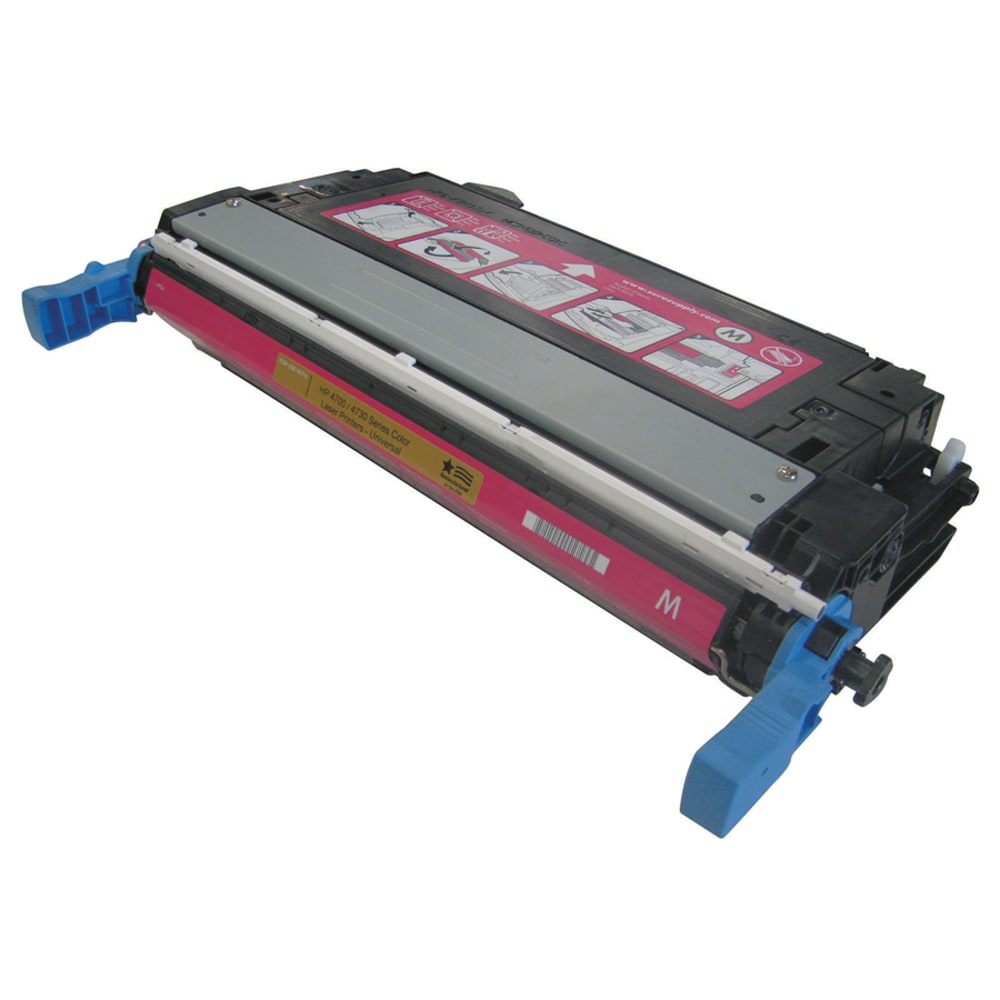 Hoffman Tech Remanufactured Magenta Toner Cartridge Replacement For HP 644A, Q5953A, Q6463A, 545-53U-HTI