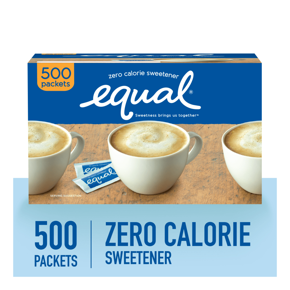 Equal Original Sweetener, 0.035 Oz., Box Of 500