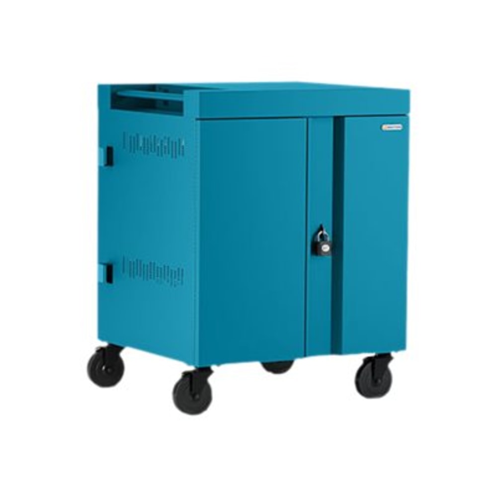 Bretford Cube - Cart - for 32 netbooks/tablets - lockable - pacific blue