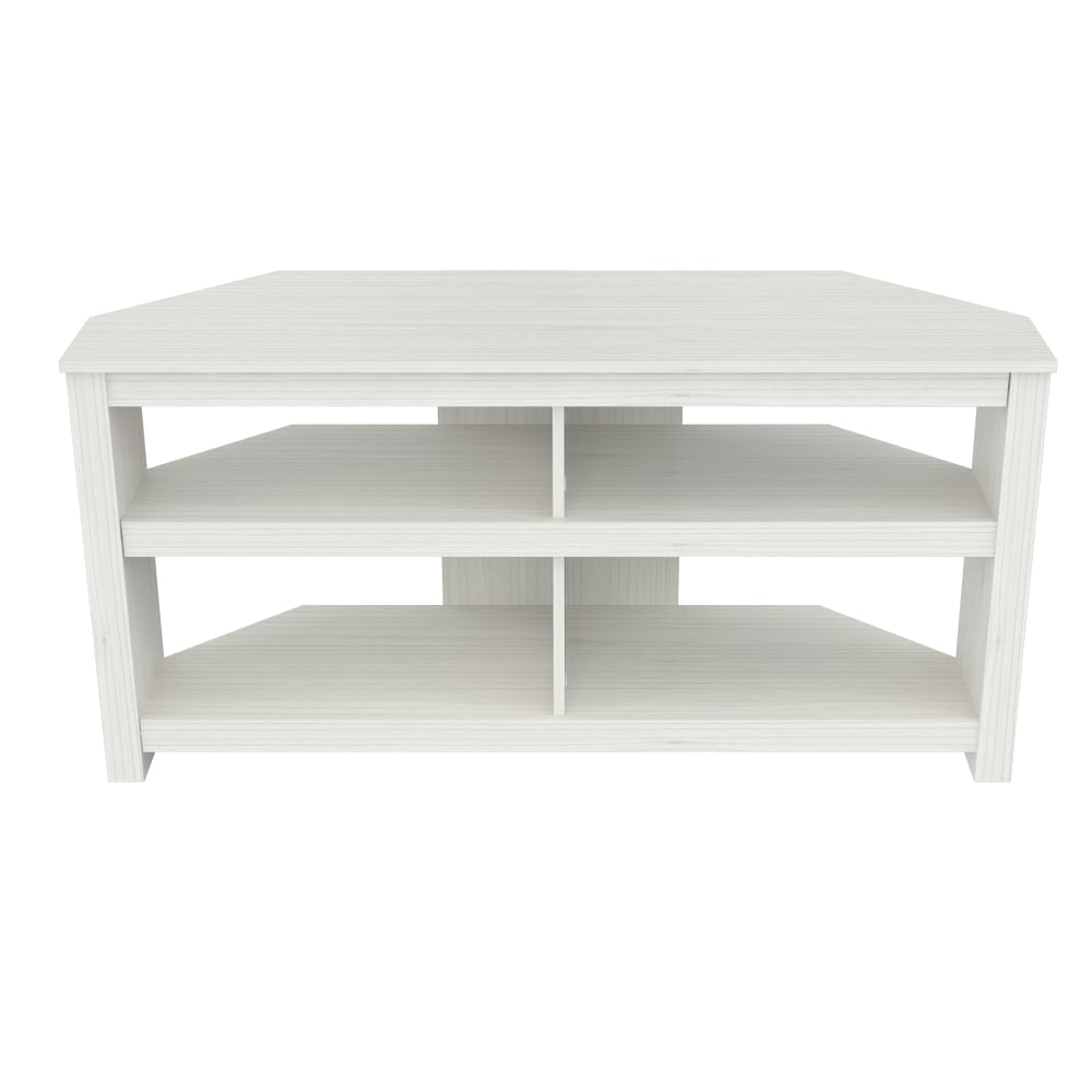 Inval Corner TV Stand For TVs Up To 60in, Laricina White