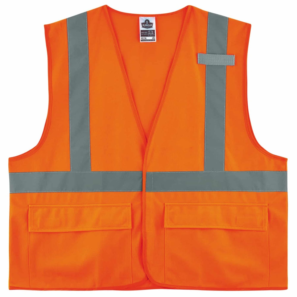 Ergodyne GloWear Safety Vest, 8225HL, Type R Class 2, Small/Medium, Orange