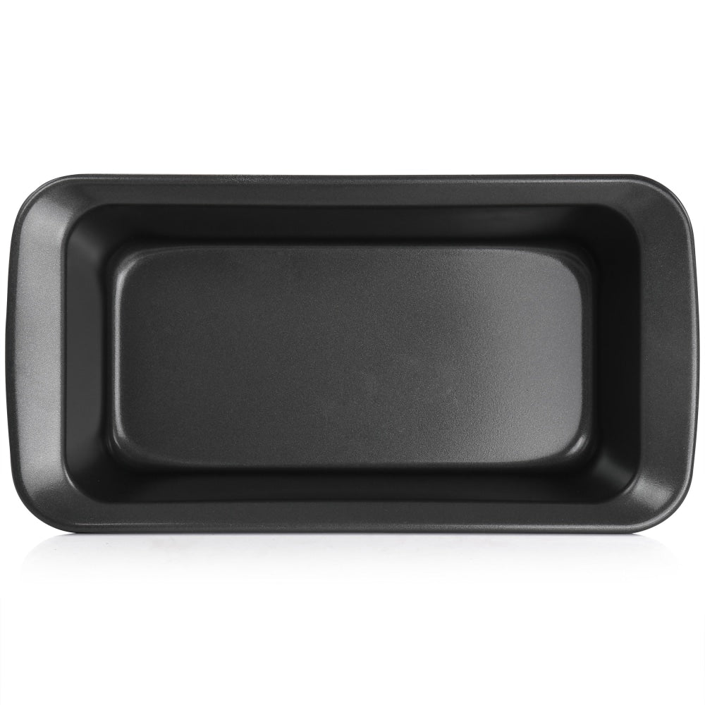 Gibson Baker's Friend Steel Non-Stick Loaf Pan, 8-1/2in x 4-7/16in, Gray