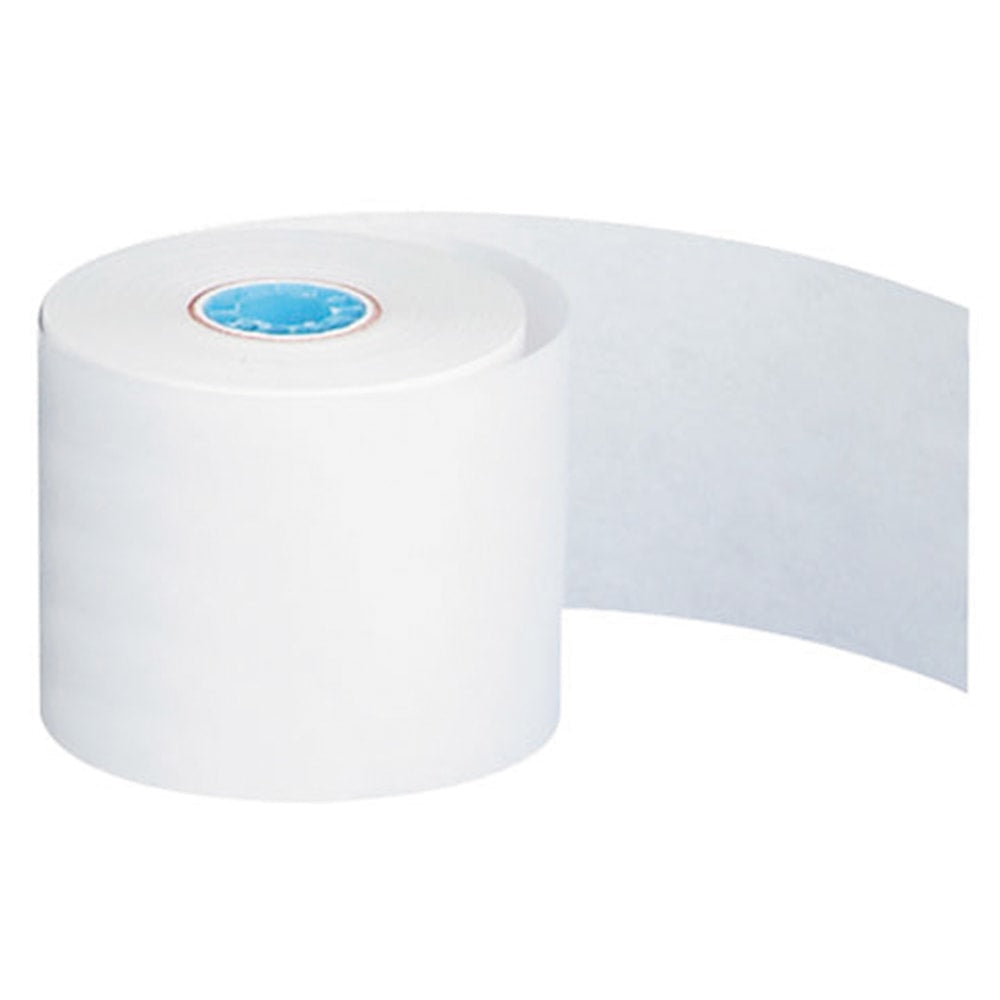 Office Depot Brand 1-Ply Paper Rolls, 2-1/4in x 150ft, White, Carton Of 100