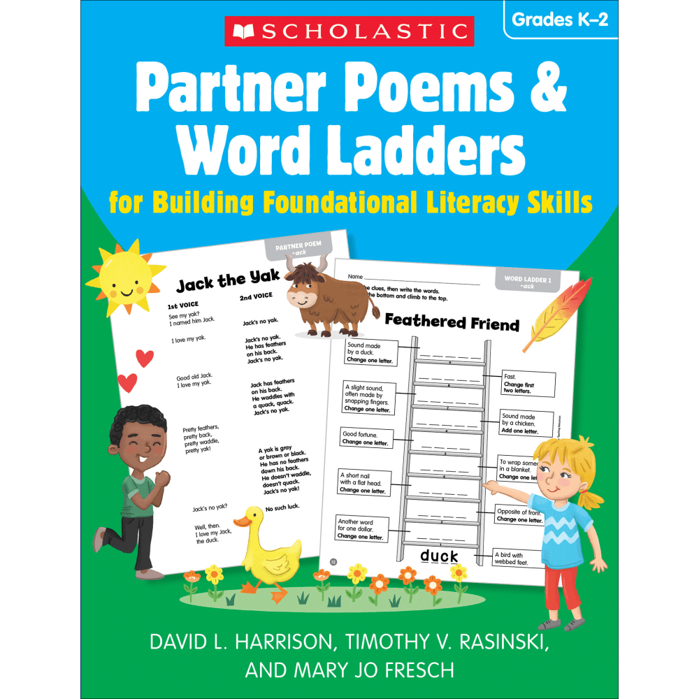 Scholastic Partner Poems & Word Ladders: Grades K-2