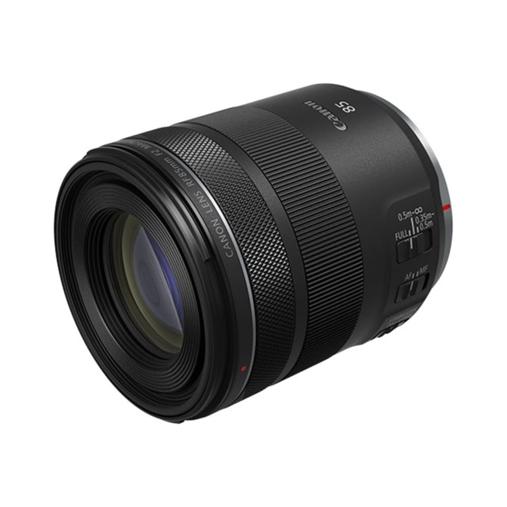 Canon - 85 mmf/2 - Macro Fixed Lens for Canon RF - Designed for Digital Camera - 67 mm Attachment - 0.50x Magnification - Optical IS - 0.1in Length - 0.1in Diameter