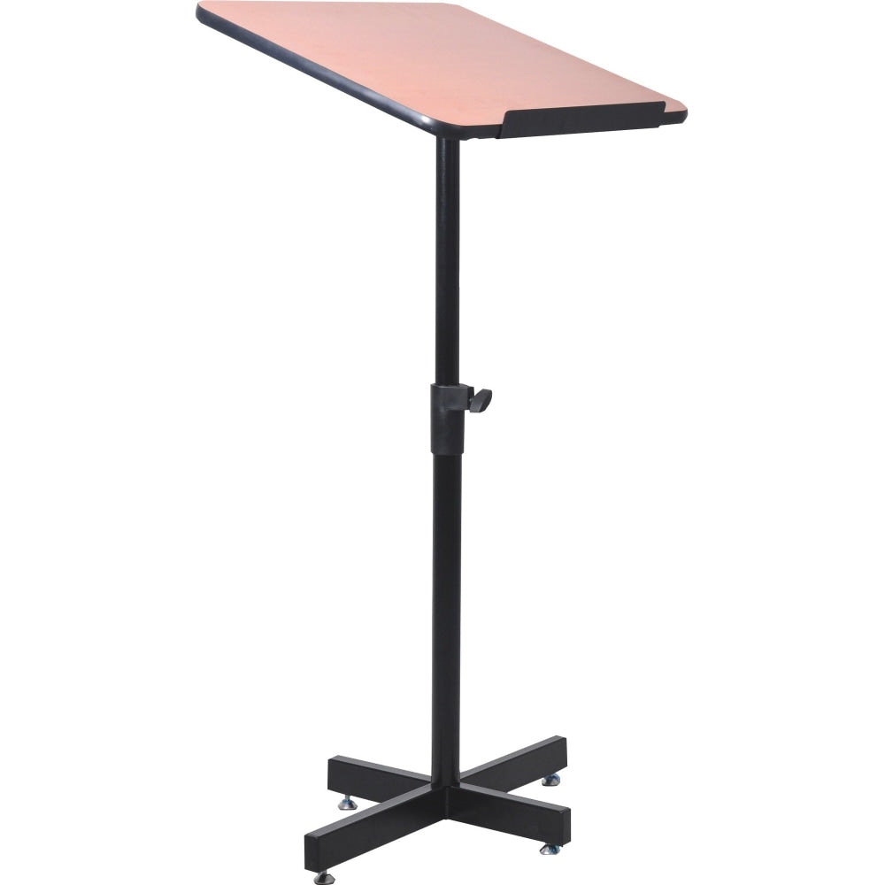 Pyle PLCTND44 Lectern - 28.30in to 46.50in Adjustment x 22.40in Table Top Width x 17.70in Table Top Depth - 46.50in Height - Assembly Required - Medium Density Fiberboard (MDF) Top Material