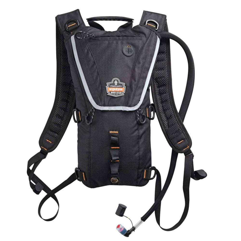 Ergodyne Chill-Its 5156 Premium Low-Profile Hydration Pack, 101 Oz, Black