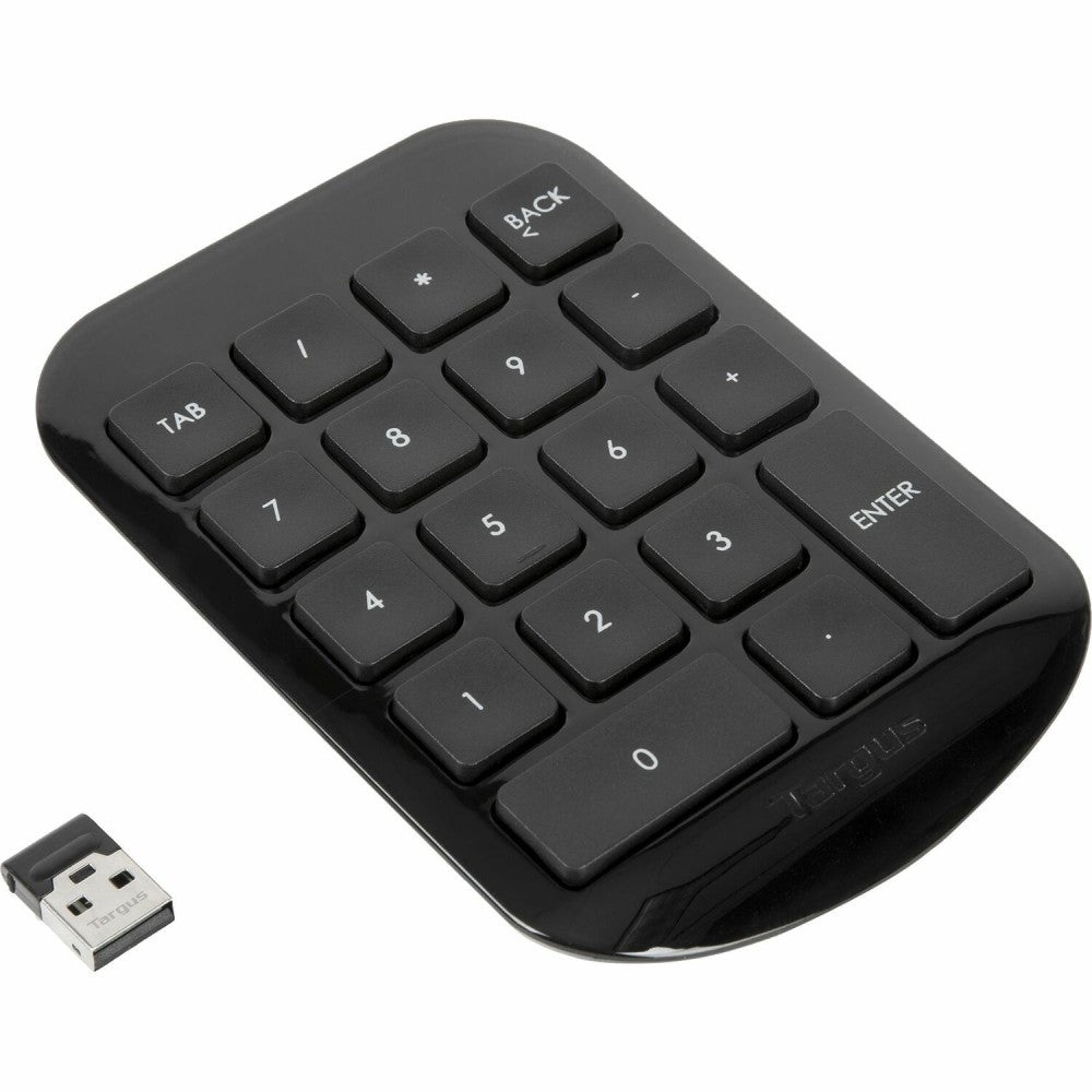 Targus Wireless Numeric Keypad, Black/Gray