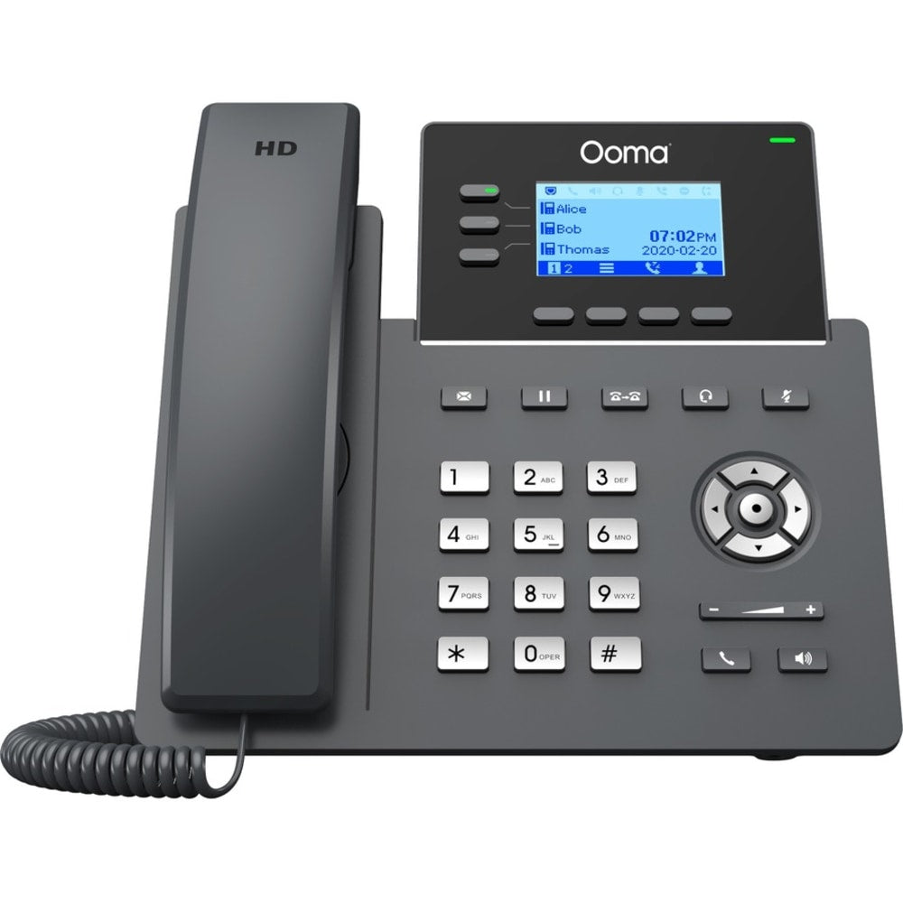 ooma 3-Line IP Corded Phone, OOMA2603